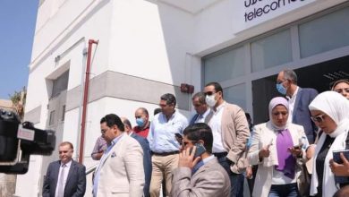صورة الرئيس التنفيذي للمصرية للاتصالات يتفقد سير العمل بالإسكندرية ويثني على أداء العاملين