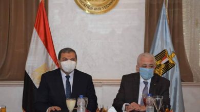 صورة “شوقي” و”سعفان” يناقشان مشروع قانون إنشاء الهيئة المصرية الوطنية لضمان الجودة والاعتماد في التعليم والتدريب التقني 