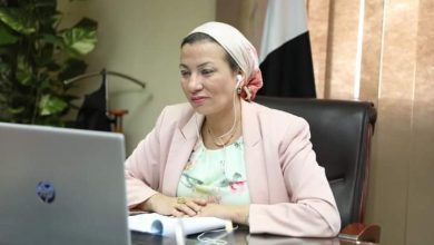 صورة ياسمين فؤاد تطالب المجتمع الدولي بآليات تمويلية وتنمية القدرات و للحد من استخدام الأكياس البلاستيكية أحادية الاستخدام