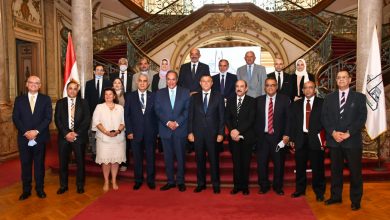 صورة بروتوكول تعاون ثلاثى بين جامعة عين شمس و جمعية رجال الاعمال المصرية وبنك التنمية الصناعية