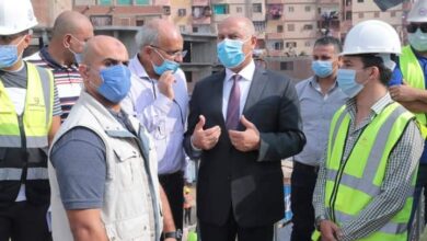 صورة وزير النقل يتابع معدلات تنفيذ أعمال التطوير والصيانة الشاملة للطريق الدائرى حول القاهرة الكبرى