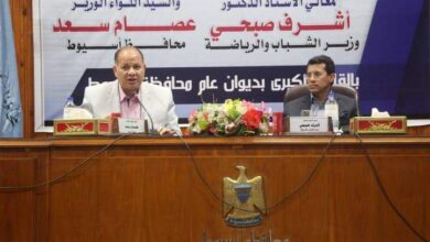 صورة وزير الرياضة  : 286 برنامج شبابي بمشاركة ما يقرب من 24 مليون شاب وفتاة 