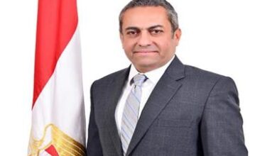 صورة نائب وزير الإسكان يتفقد التشطيبات الأخيرة بمبانى بعض الكليات بجامعة العلمين الأهلية