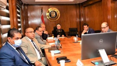 صورة وزيرة التجارة والصناعة تبحث مع ممثلى شركة أمازون العالمية خطط التوسع فى السوق المصرى