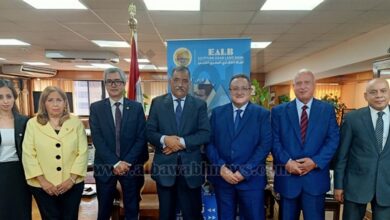 صورة بروتوكول تعاون  بين البنك العقاري ونادي مستشاري النيابة الإدارية لتسويق وحدات مشروع الياقوتة الحمراء بالغردقة