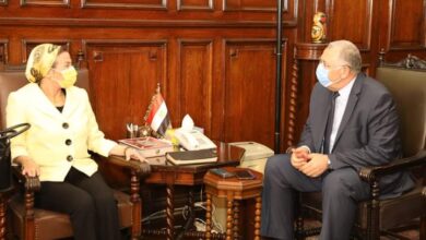 صورة وزيرا الزراعة والبيئة يعقدان إجتماعاً موسعاً لبحث كيفية الاستفادة من المخلفات والمتبقيات الزراعية والحيوانية 