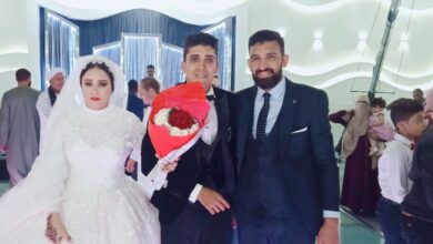 صورة عقد قران هشام وزهراء بلامور