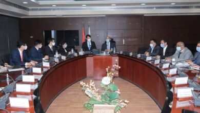 صورة وزير  النقل يبحث مع سفير كوريا الجنوبية بالقاهرة ووفد شركة هيونداى روتيم تدعيم التعاون المشترك في مجال مترو الانفاق