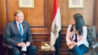 صورة «المشاط» تبحث مع المنسق المقيم للأمم المتحدة في مصر تعزيز التعاون في إطار الشراكة الاستراتيجية 2018-2022