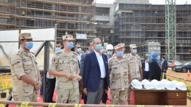 صورة وزير الإتصالات يتفقد مدينة المعرفة بالعاصمة الإدارية الجديدة