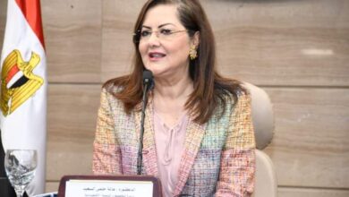 صورة هالة السعيد تحصل على جائزة التميز الحكومي العربية كأفضل وزيرة عربية