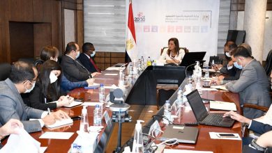 صورة وزيرة التخطيط تلتقي مساعد سكرتير عام الأمم المتحدة للمناخ