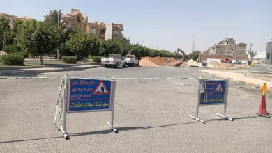 صورة رئيس جهاز “الشروق”: غلق أحد الاتجاهين بالطريق الفاصل بين الحيين الأول والتاسع لأعمال المرافق