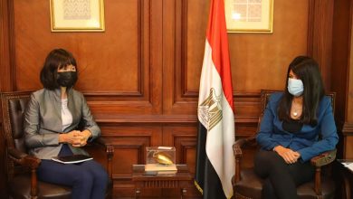 صورة المشاط  تلتقي المديرة الإقليمية للتنمية البشرية بالبنك الدولي لبحث التعاون المشترك لتعزيز الاستثمار في رأس المال البشري