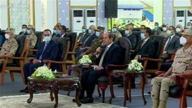 صورة السيسى: بينى وبين الفساد خصومة ووقف التعدى على الأراضي الزراعية قضية أمن قومى