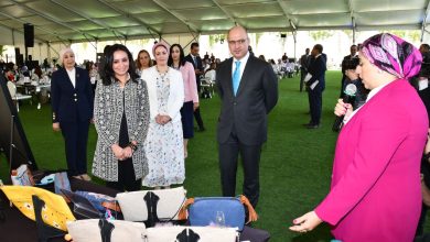 صورة القوات المسلحة تنظم إحتفالية لزوجات الضباط المرشحين للعمل بالتمثيل الدبلوماسى العسكرى