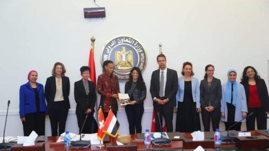 صورة وزيرة التعاون الدولي تطلق برنامج التعاون الثنائي بين مصر وسويسرا 2021-2024