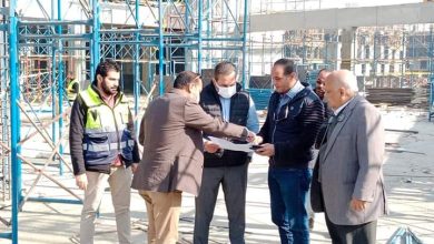 صورة نائب وزير الإسكان  يتفقد سير العمل بمشروع تطوير منطقة سور مجرى العيون