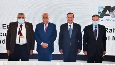 صورة في إطار فعاليات معرض إيجبس ٢٠٢٢ اتفاق العربية للتصنيع لعمرة وصيانة توربينات الهيئة المصرية العامة للبترول