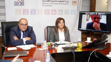 صورة بحضور د. محمود محيي الدين : وزيرة التخطيط وتتابع الموقف التنفيذي للمبادرة الوطنية للمشروعات الخضراء الذكية