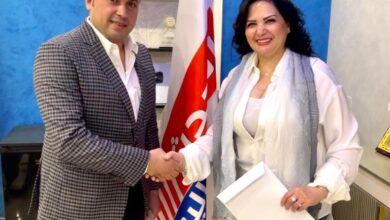 صورة بثينة رشوان بنت أكابر الإعلام المصري 