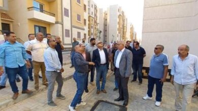 صورة وزير الإسكان يتابع  موقف المشروعات الجاري تنفيذها بمدينة أكتوبر الجديدة