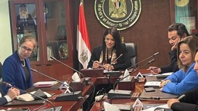 صورة د. رانيا المشاط تجتمع مع بعثة مجموعة البنك الدولي لبحث تطورات تنفيذ برنامج تمويل الإسكان الاجتماعي