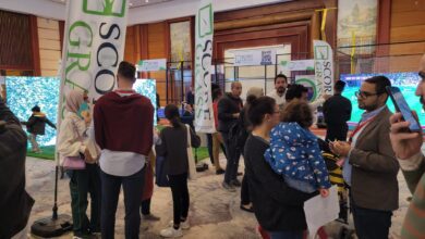 صورة بالصور.. إقبال كبير على منتجات سكور جراس للنجيل الصناعي في معرض School Hub