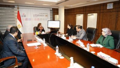 صورة وزيرة التخطيط تناقش استثمارات مشروعات تطوير محافظة السويس