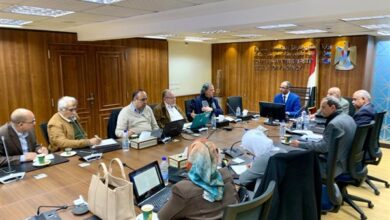 صورة نائب وزير الإسكان يلتقي الاستشاري الدولي لإعداد مسودة قطاع مياه الشرب والصرف