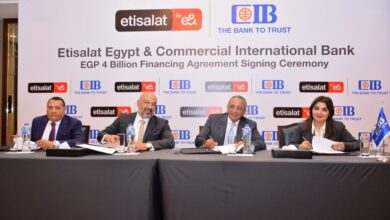 صورة اتصالات مصر توقع اتفاقية تمويل مع البنك التجاري الدولي بقيمة 4 مليارات جنيه لتعزيز خطط الشركة التوسعية