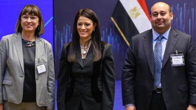 صورة د. رانيا المشاط  نعمل على وضع الاستراتيجيات القطرية مع شركاء التنمية وفق إطار الحوكمة لكل شريك والأولويات الوطنية
