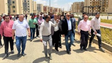 صورة وزير الإسكان يتابع موقف تنفيذ وحدات سكن كل المصريين بـ أكتوبر الجديدة