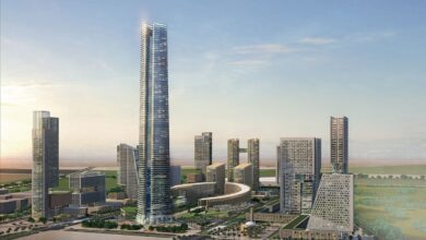 صورة لافارج مصر تستخدم 20 ألف طن من أسمنت ECOPlanet الصديق للبيئة لتنفيذ البرج الأيقوني بالعاصمة الإدارية