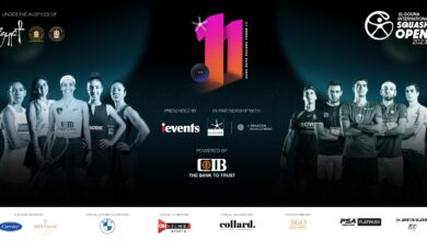 صورة مدينة الجونة تبدأ عقد جديد من بطولة الجونة الدولية للاسكواش للرجال والسيدات PSA في نسختها الحادية عشر