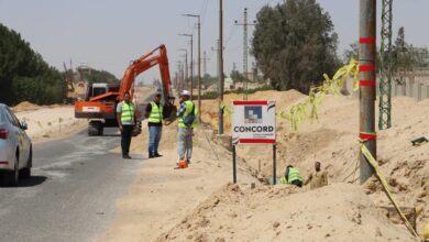 صورة وزير الإسكان يتابع موقف أعمال المرافق والطرق الجارية بمنطقة الحزام الأخضر  بمدينة ٦ أكتوبر