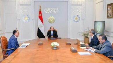 صورة الرئيس السيسي يلتقى وزير الاتصالات  لبحث الجهود الجارية للتوسع في بناء قدرات الكوادر البشرية