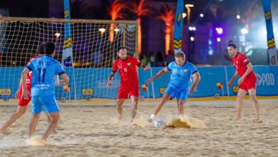 صورة بالعلمين الجديدة..نورث سكوير مول يشهد منافسات قوية لكرة القدم الشاطئية لنجوم الجيل الذهبي في اليوم الثاني لمهرجان العلمين