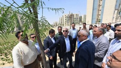 صورة وزير الإسكان يصدر قرارًا خلال جولته بمدينة 15 مايو بتعيين أحد المهندسين نائبا لرئيس الجهاز