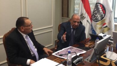 صورة وزير قطاع الأعمال العام يستقبل محافظ الشرقية لبحث مستجدات الأعمال والتعاون في استثمار الأصول المملوكة للشركات التابعة للمحافظة