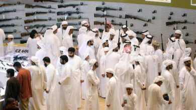 صورة جمهور غفير في أولى أيّام “أبوظبي للصيد والفروسية 2023”