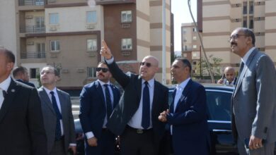 صورة وزير الإسكان يطمئن على موقف تسليم المرحلة الأولى وتنفيذ المرحلتين الثانية والثالثة بمشروع “زهرة العاصمة” بمدينة بدر