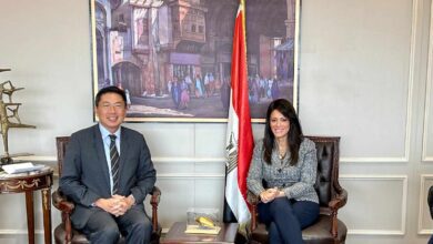 صورة المشاط تلتقي سفير جمهورية سنغافورة لدى مصر لمناقشة سبل دفع مجالات التعاون الثنائي بين البلدين