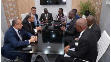 صورة وزير التجارة يجري مباحثات مع نظرائه من 3 دول إفريقية.. ويلتقي سكرتير منطقة التجارة القارية ومفوض التجارة