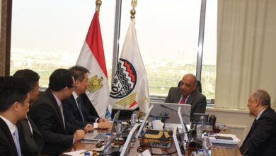 صورة وزير قطاع الأعمال العام يبحث مع “شينجلي” الصينية التعاون في مجال صناعة الصلب ومسابك الحديد الزهر