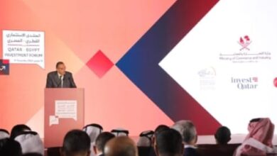 صورة كلمة أحمد الوكيل  خلال المنتدى الاقتصادي الاستثماري بين رجال الأعمال المصريين ورجال الأعمال القطريين