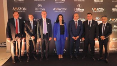 صورة أمازون للتنمية العمرانية » تتعاقد مع «هيلتون العالمية» لإدارة فندق فئة 5 نجوم بمشروع «Capital Diamond Tower»