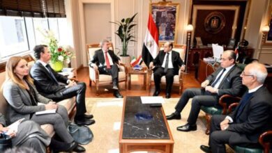 صورة وزير التجارة والصناعة يبحث مع سفير إيطاليا بالقاهرة فرص تعزيز التعاون الاقتصادي بين البلدين