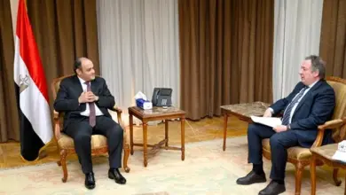 صورة وزير التجارة يبحث مع ممثلي شركة شيشجام التركية خطتها المستقبلية لتوسيع استثماراتها بمصر