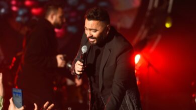 صورة تامر حسنى ” يتألق ” فى حفل اطلاق مشروع City Oval ” ” لشركة ماستر جروب بأروع أغانيه